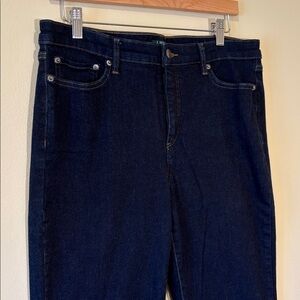 Ralph Lauren Double RL Women's Straight Leg Dark Blue Jeans NWOT